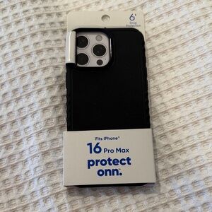 On Running Black iPhone 16 Pro Max Case